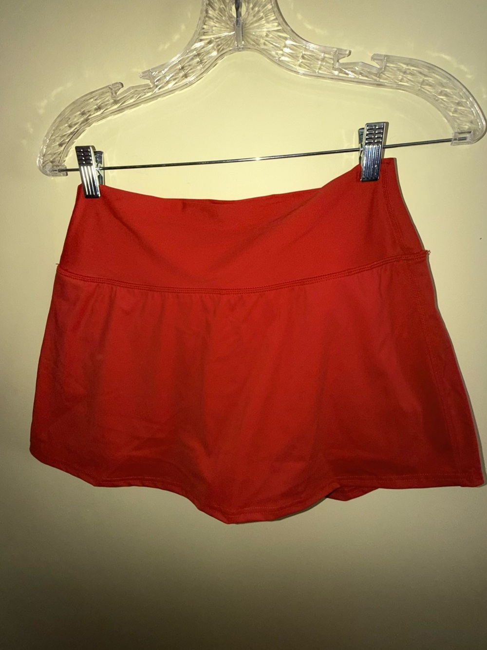 Red Tennis Skort